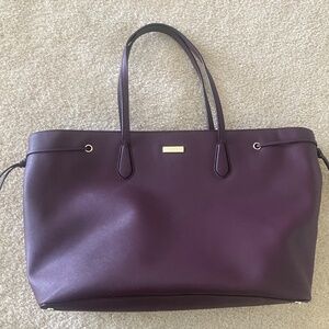 kate spade Ari Laurel Way Tote in Mulled Wine (Mulberry Purple)